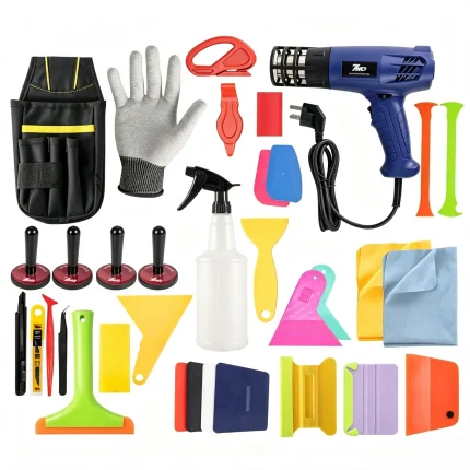 MOZX Complete Car Vinyl Wrap Installation Tool Kit