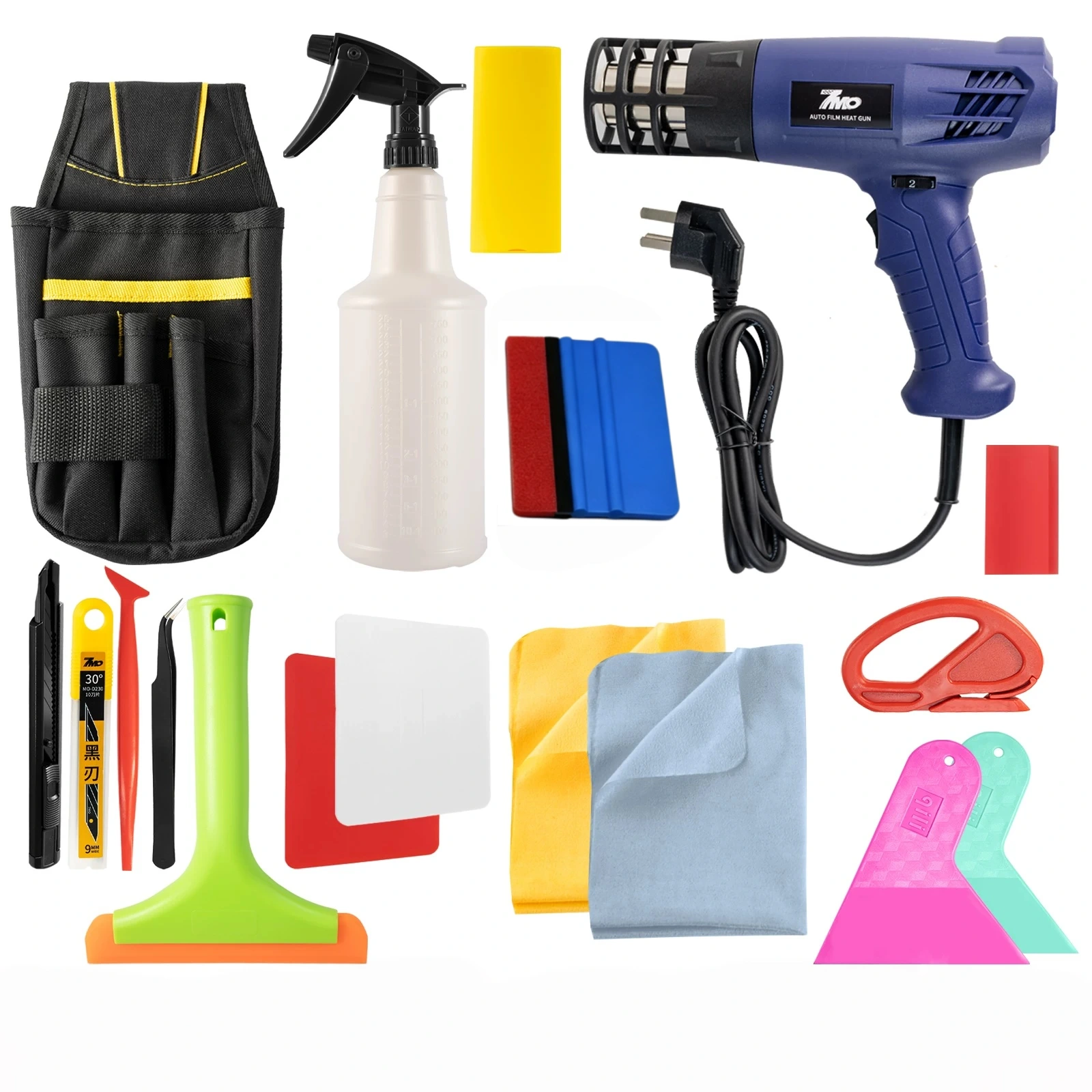MOZX Vinyl Color Change Wrap Installation Tool Kit MOZX Vinyl Color Change Wrap Installation Tool Kit