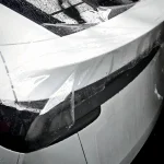 MOZX 7.5Mil TPU PPF wrapping car taillight edge detail