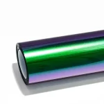 MOZX Easy Chameleon Green Blue Purple PET Vinyl Wrap