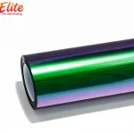 MOZX Elite Chameleon Green Blue Purple TPU Car Wrap