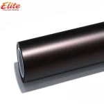 MOZX Elite Self-Healing TPU Matte Metallic Dark Copper vinyl wrap roll, luxury dark copper TPU color change film with scratch repair coating